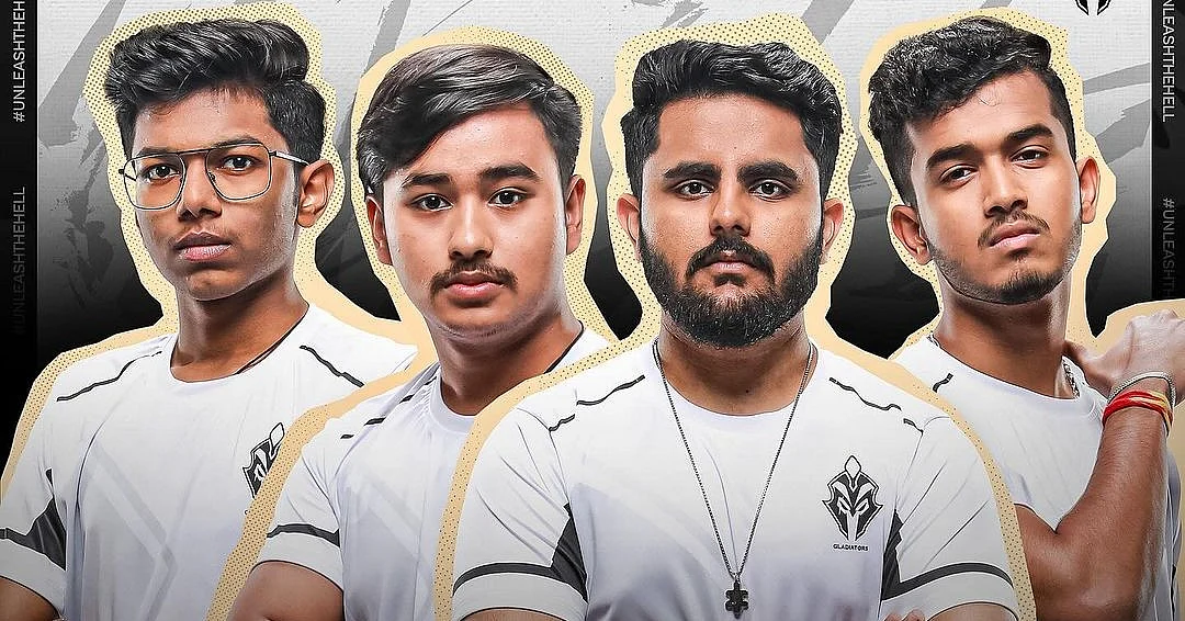 <div class="paragraphs"><p>Gladiators Esports BGMI</p></div>