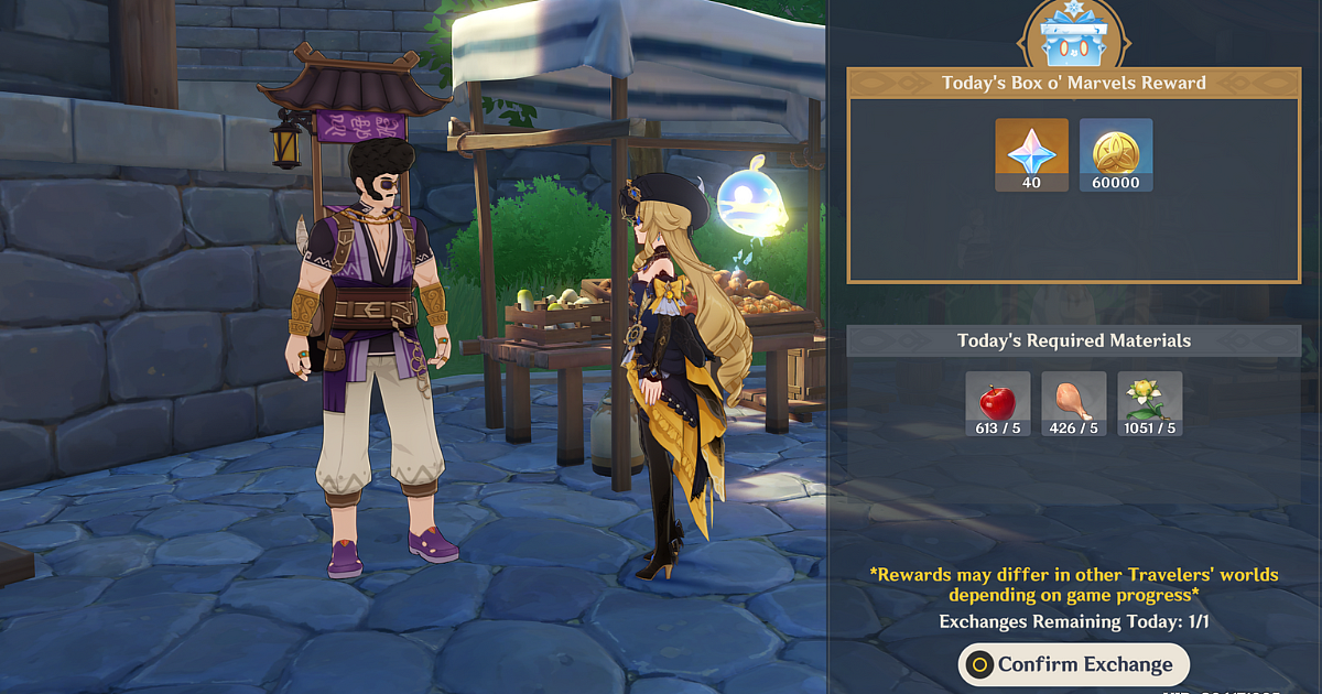 <div class="paragraphs"><p>Marvelous Merchandise Event in Genshin Impact 4.3: Liben Location and Best Boxes</p></div>