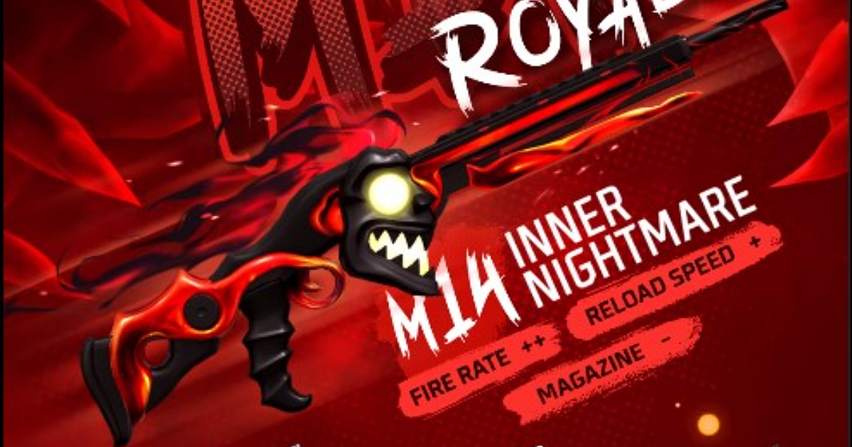 <div class="paragraphs"><p>Free Fire MAX M14 Inner Nightmare Skin; Check Cost, Attributes, How to Get</p></div>