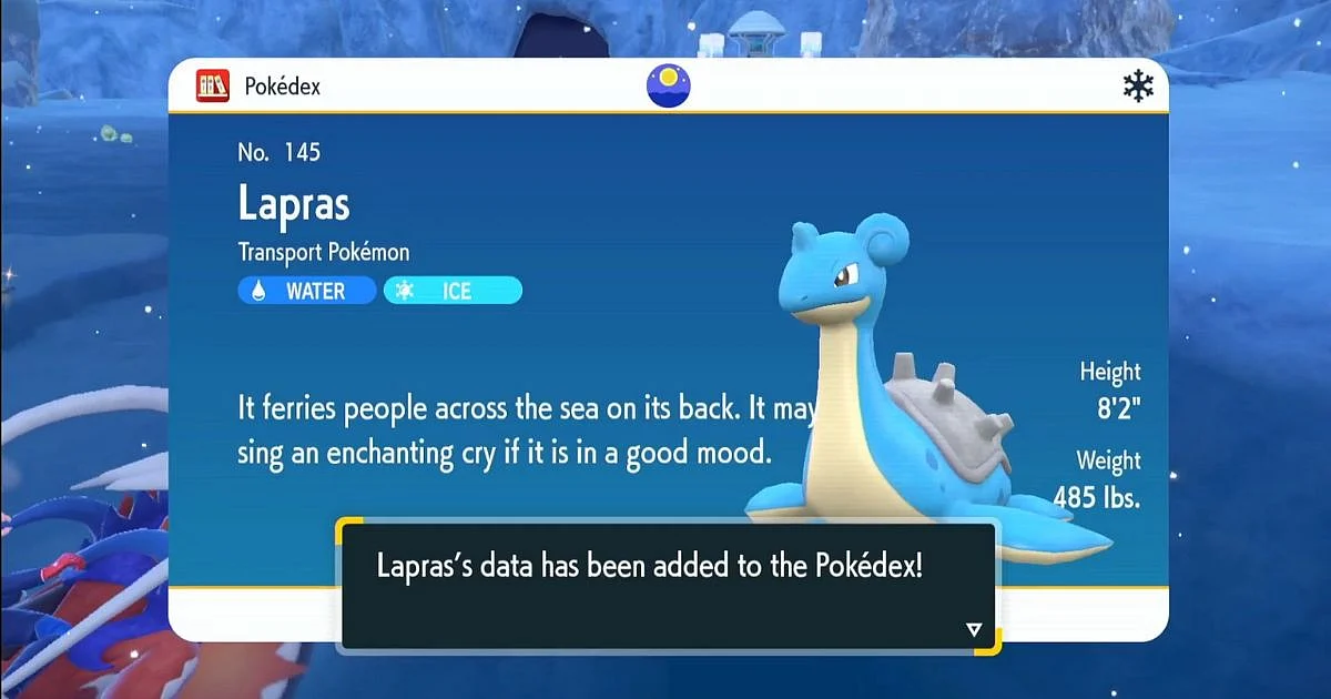 <div class="paragraphs"><p>Here's How You Can Find Lapras in Pokémon Scarlet and Violet</p></div>