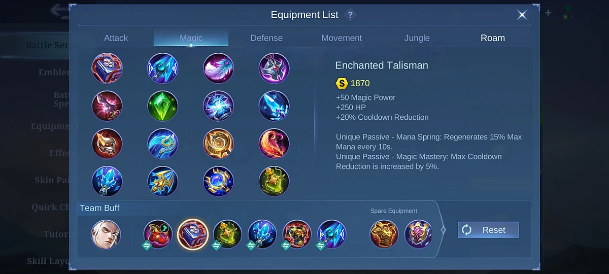 Best Estes Build in Mobile Legends