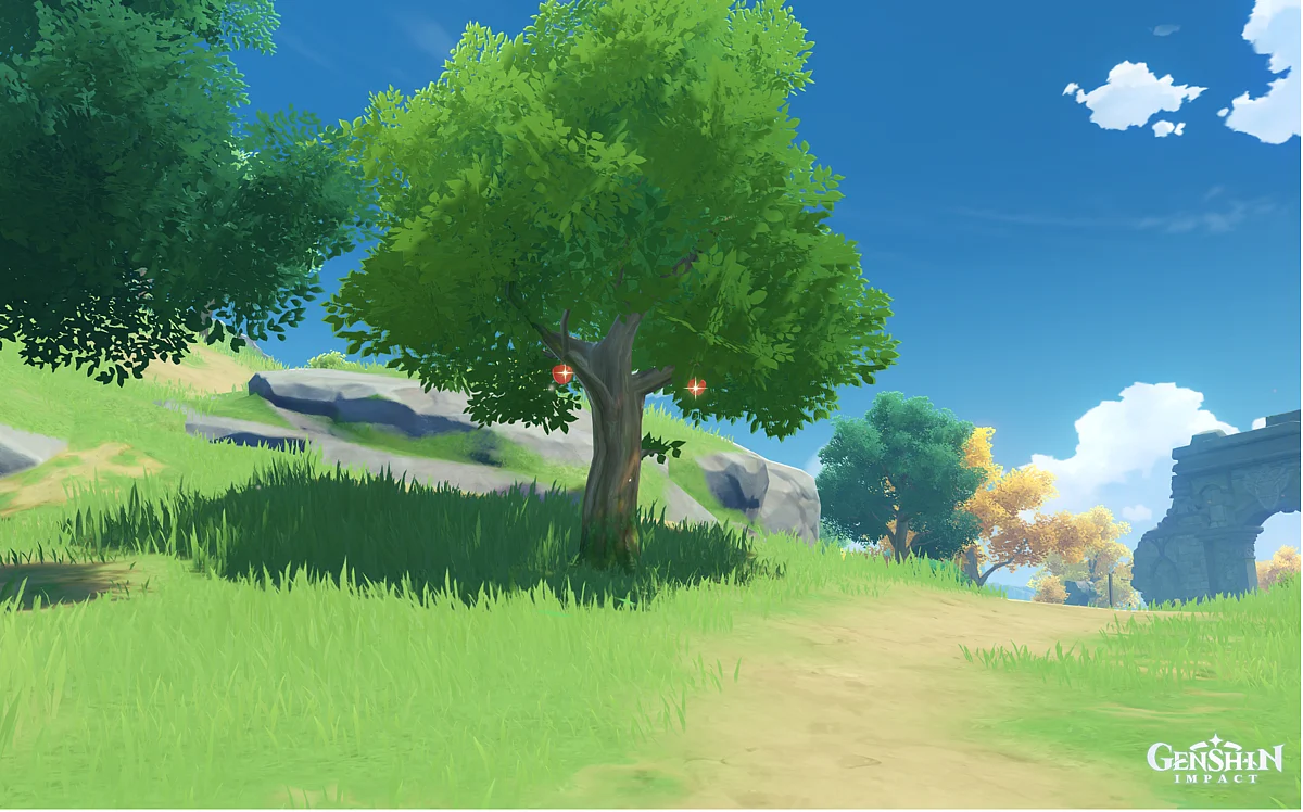 Genshin Impact: Apple Locations and Farming Spots