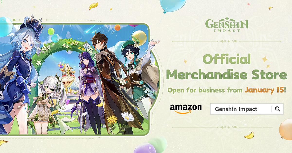 <div class="paragraphs"><p>Genshin Impact's Official Amazon Store Launches with Exclusive </p></div>