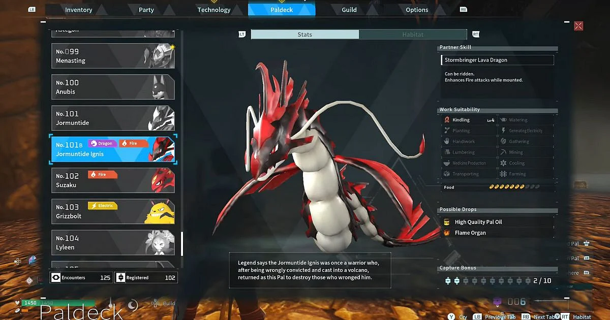 <div class="paragraphs"><p>Palworld Guide: How to Breed Jormuntide Ignis? Spawn Location, Stats, and More</p></div>