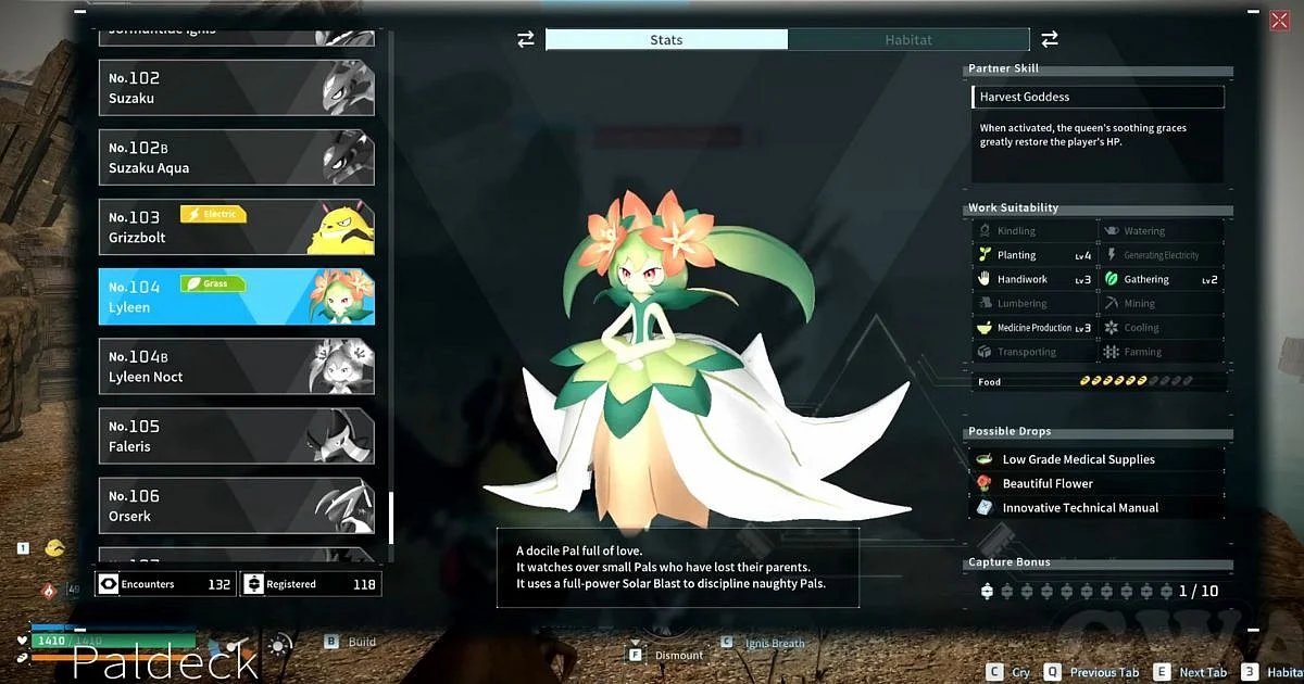 <div class="paragraphs"><p>Palworld Guide: How to Catch Lyleen? Spawns, Breeding Combinations, and More</p></div>