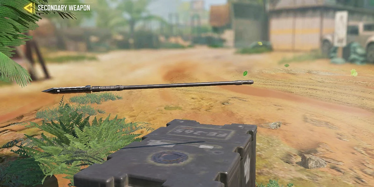 The Spear comes with a whopping 200 damage but as a melee has very low range.