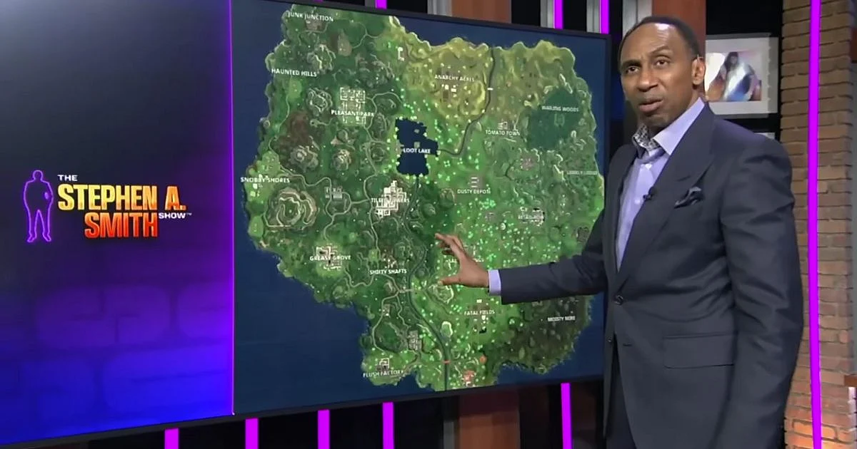 <div class="paragraphs"><p>Fortnite x Stephen A. Smith: Popular NBA Analyst Demands Epic Games For His Own Fortnite Skin</p></div>