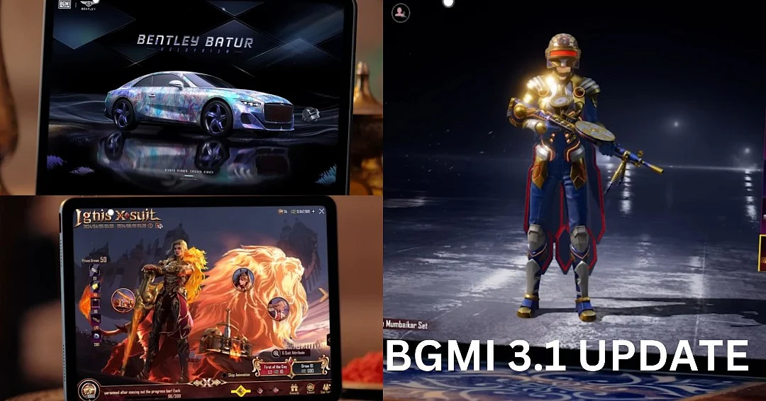 <div class="paragraphs"><p>BGMI 3.1 Update: Sky High Spectacle Mode, Bentley and Mumbai Indians Collab, Wow Mode</p></div>
