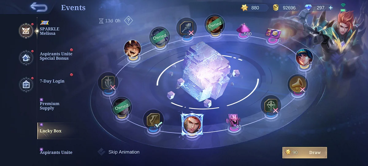 To get the Epic skin Claude Mecha Dragon, players will need to spend at most 5,230 Diamonds in the ML Lucky Box event.