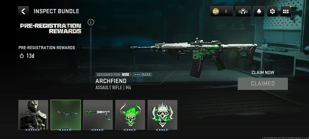 M4 Archfiend Skin