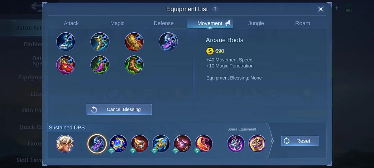 Best Vale Build in Mobile Legends