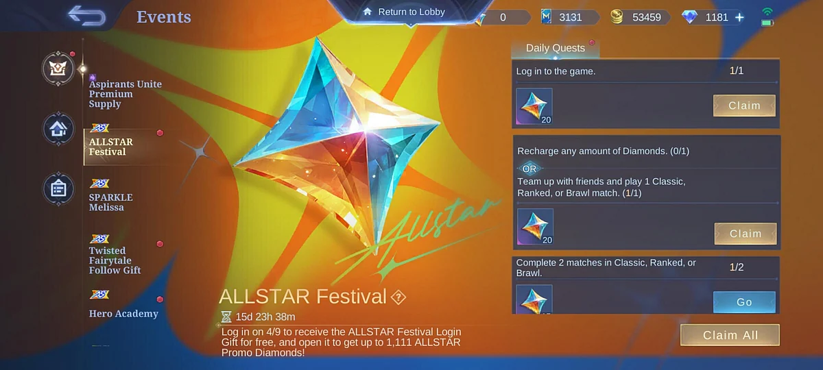 The Promo Carnival is currently ongoing and will last until 10th April 2024.
