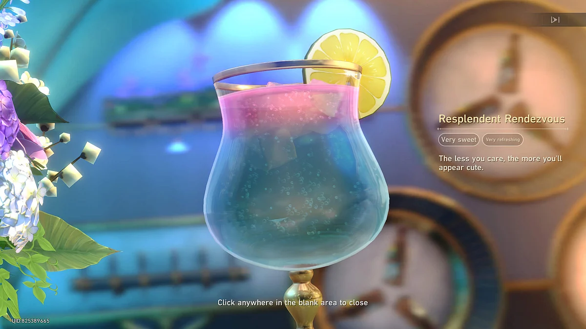 Honkai Star Rail Vignettes in a Cup Deduction Drink Recipes - Resplendent Rendezvous