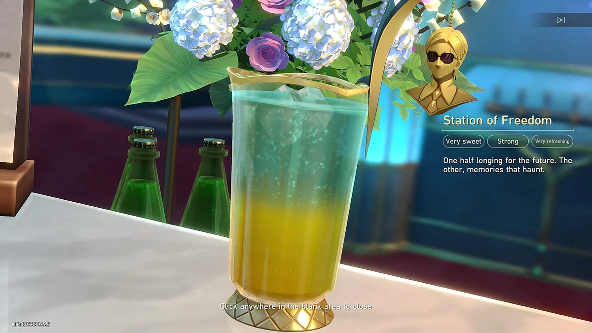 Honkai Star Rail Vignettes in a Cup Deduction Drink Recipes - Station of Freedom