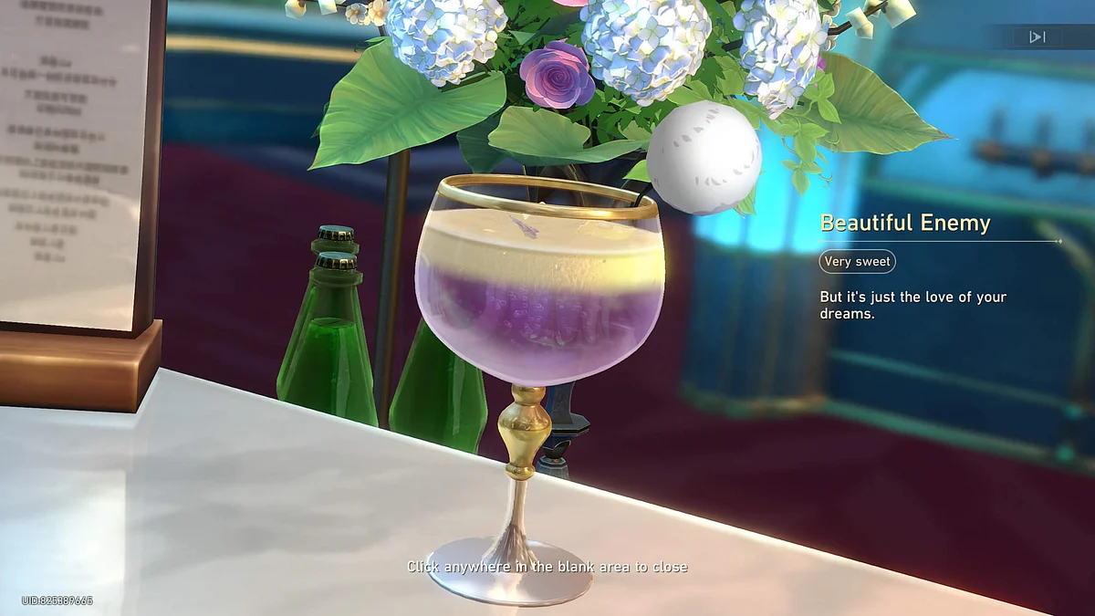 Honkai Star Rail Vignettes in a Cup Deduction Drink Recipes - Beautiful Enemy