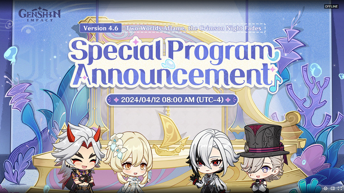 <div class="paragraphs"><p>Genshin Impact 4.6 Livestream Highlights: Primogem Codes and Announcements</p></div>