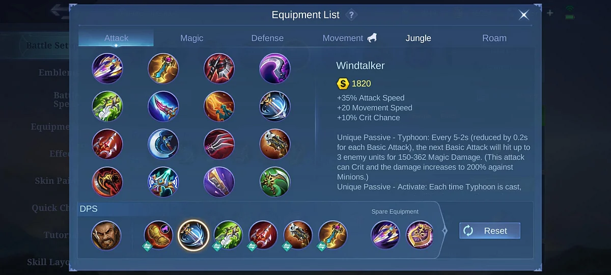 Best Roger Build in Mobile Legends