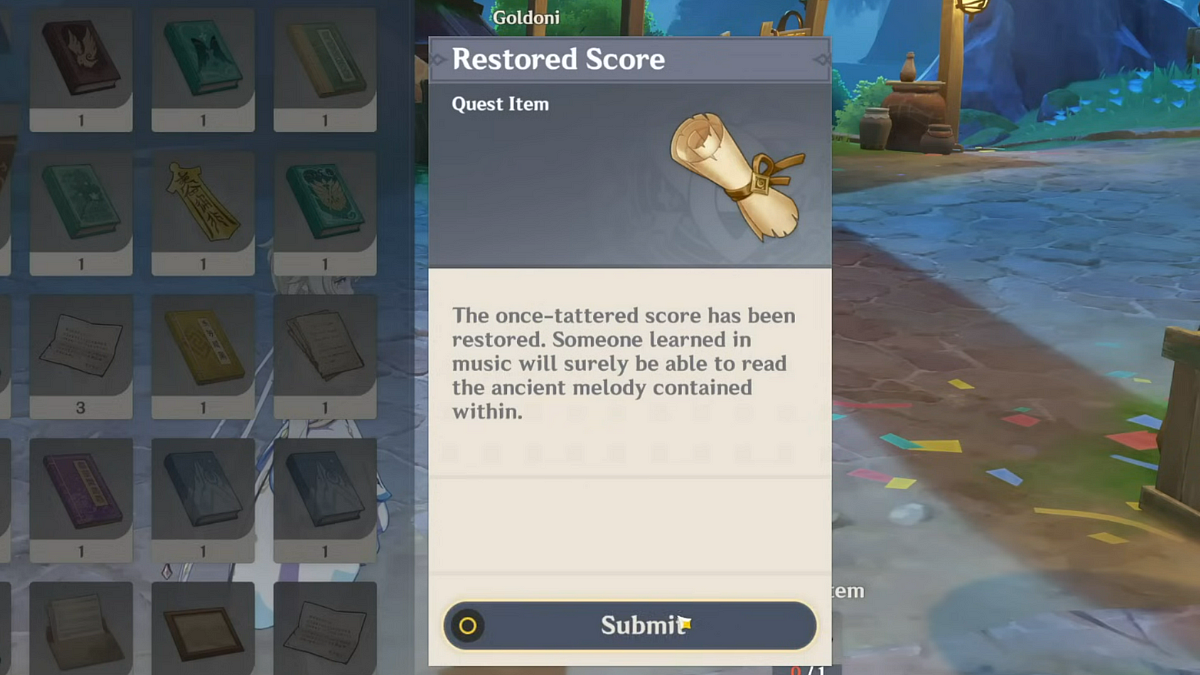 <div class="paragraphs"><p>How to Get and Use the Restored Score to Unlock the "The Flying Outlander" Achievement in Genshin Impact</p></div>