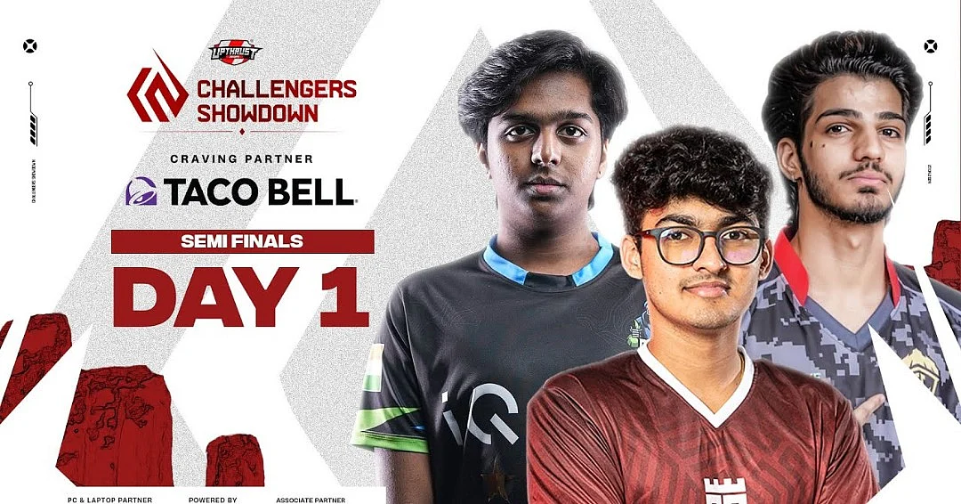 <div class="paragraphs"><p>Upthrust Esports BGMI Challengers Showdown Semi Finals</p></div>