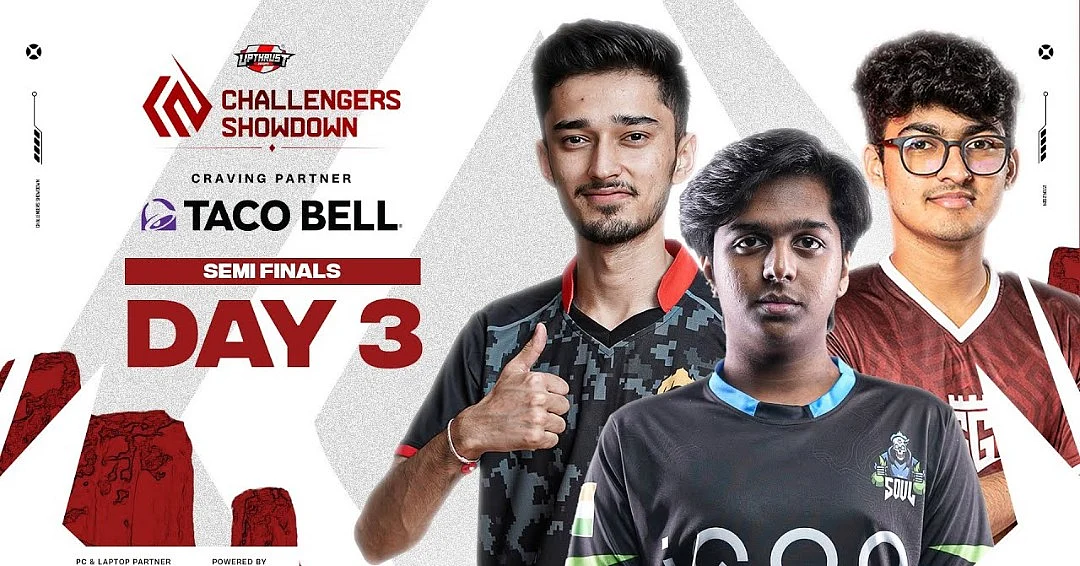 <div class="paragraphs"><p>Upthrust Esports BGMI Challengers Showdown Semi Finals</p></div>