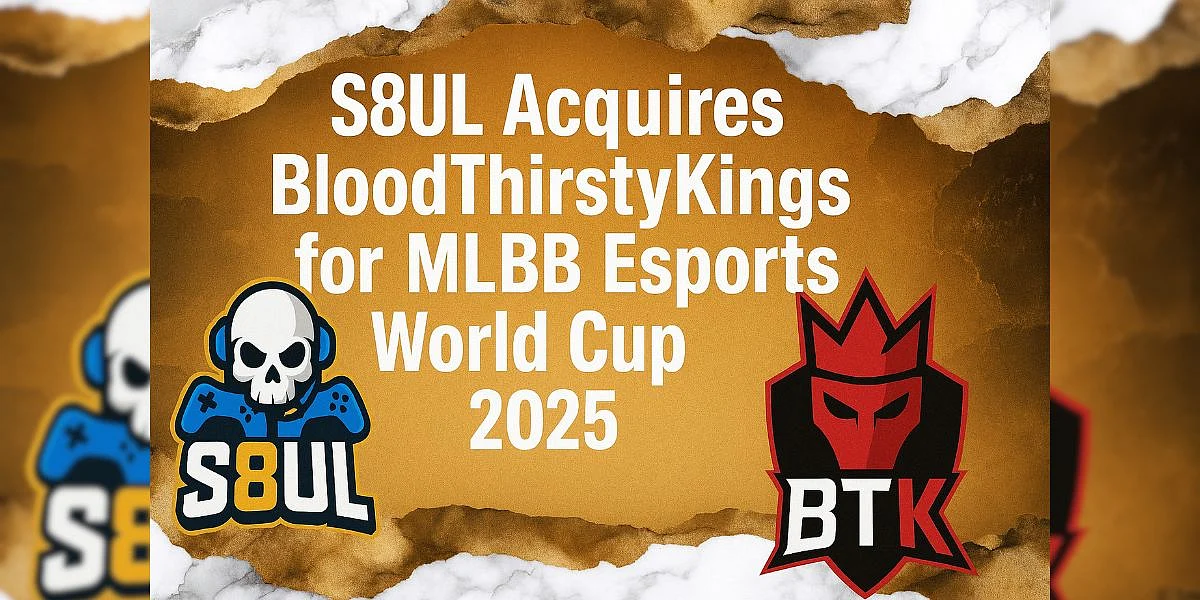<div class="paragraphs"><p>S8UL Acquires North America's Leading MLBB Roster Ahead of Esports World Cup 2025</p></div>