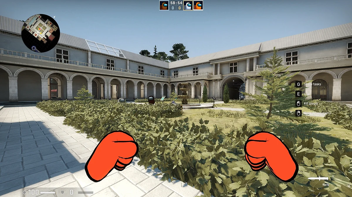 New CS:GO Map Allows Users to Play Among Us, Available in Steam Workshop