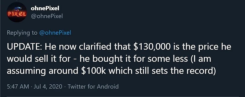 Most Expensive CS:GO Skin Sells For Record $150K