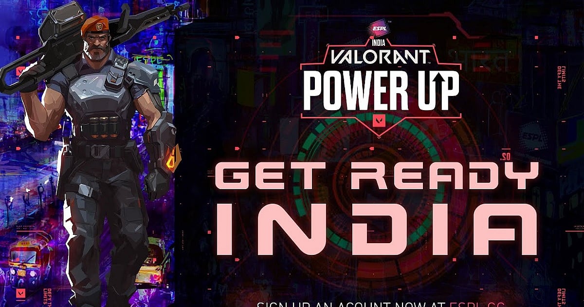 Registration for INR 7,50,000 ESPL Valorant Power Up Closing On 21st January, 2021