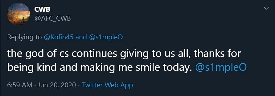 S1mple Gives a Unique Present to Disabled CS:GO Fan and Streamer