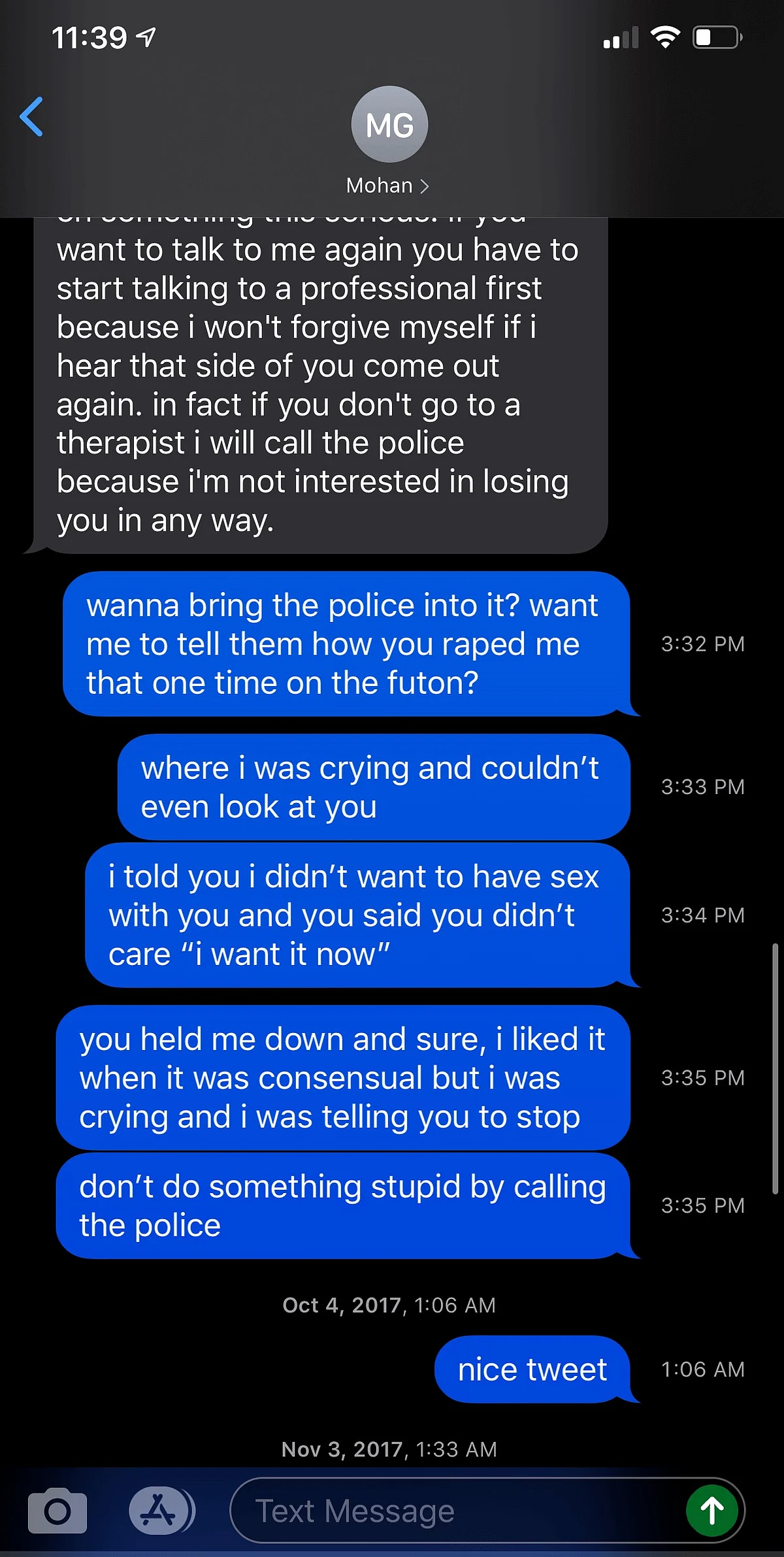 Melanie Files Police Report Against Launders for Allegedly Sexually Assaulting Her