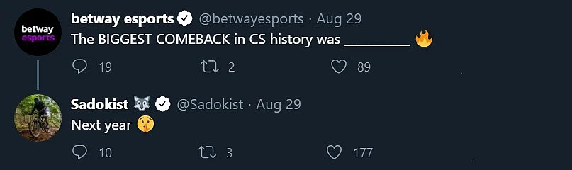 Sadokist Thinking About Returning to Casting CS:GO