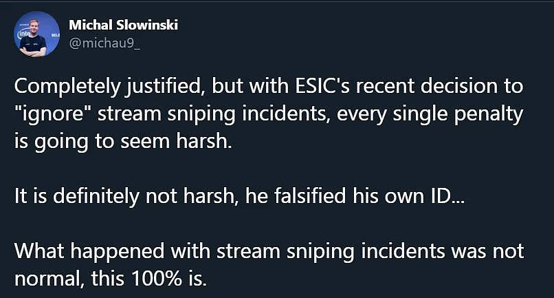 ESL Bans Australian CS:GO Player For 1 Year Over Fake ID Incident