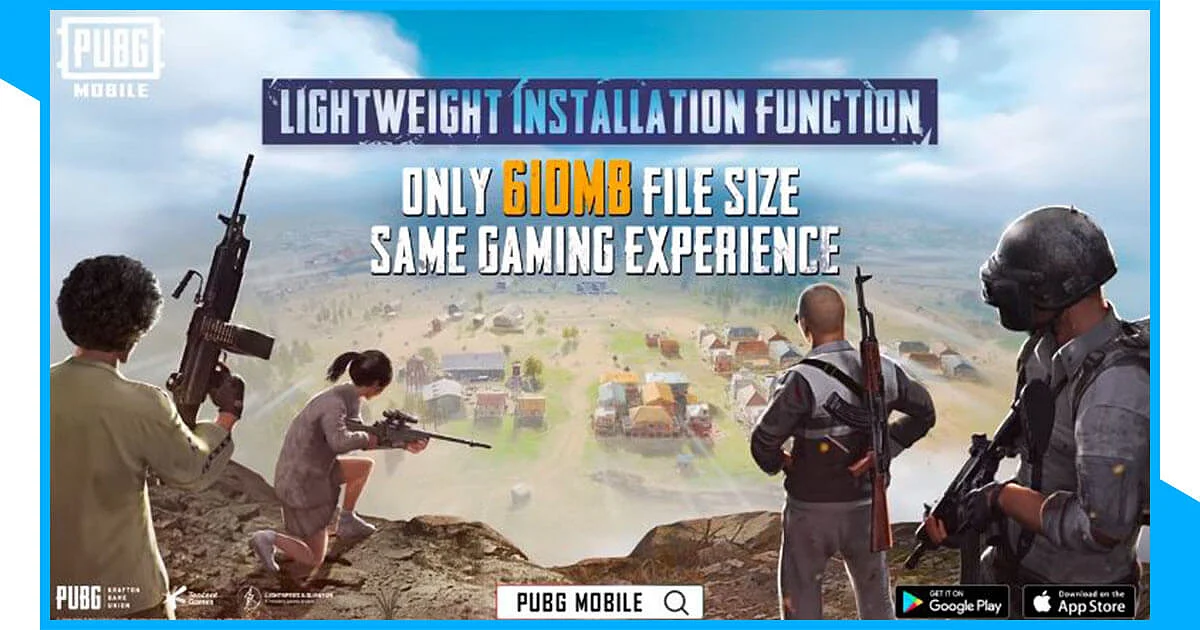PUBG Mobile Goes Lightweight Reducing Size up to 600 MB