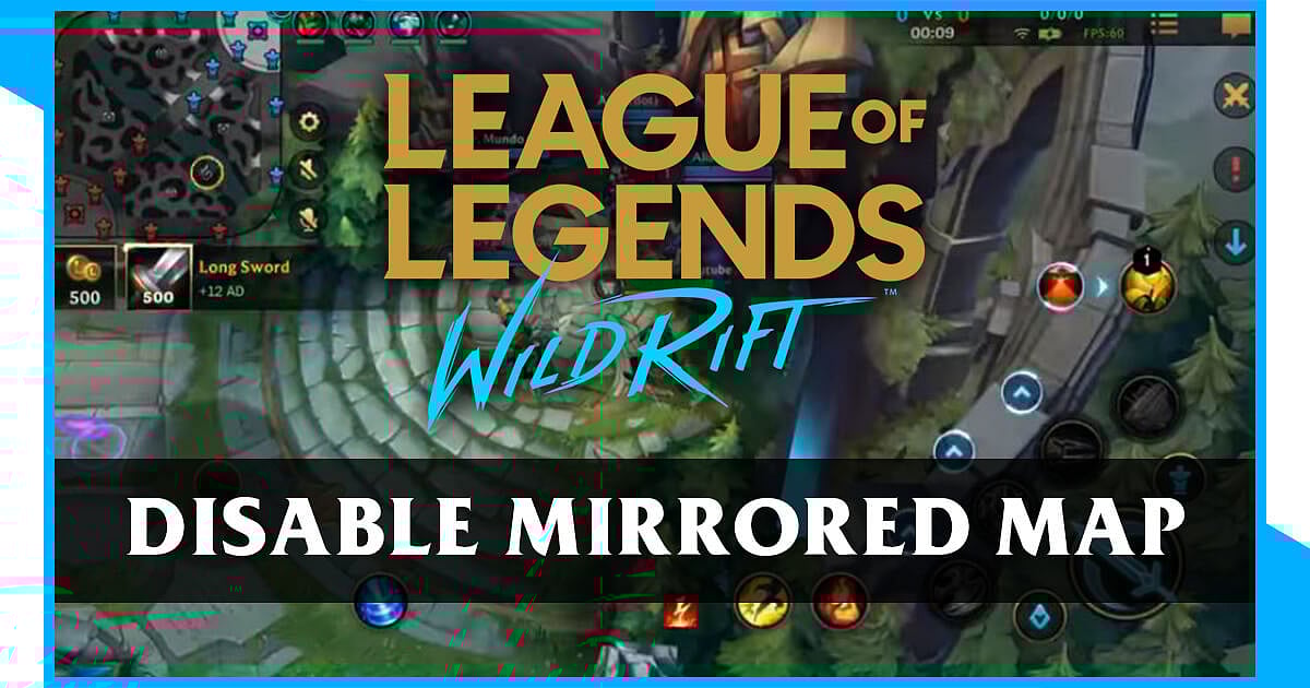 How to disable Mirrored Map in Wild Rift