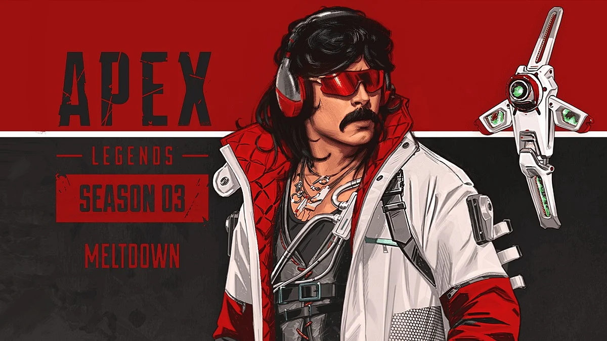 Dr Disrespect Does Not Want to Play Apex Legends on Youtube Anymore