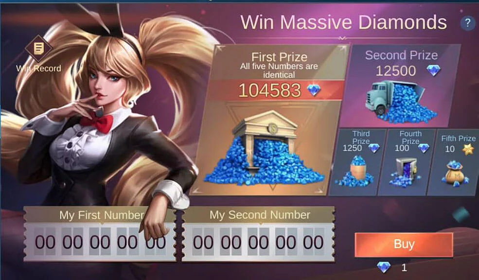 MLBB Mega Diamonds Event: Players Can Win 300,000 Diamonds