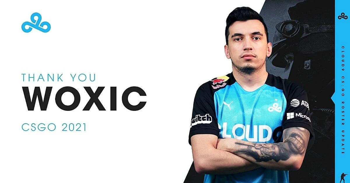 Cloud9 Terminates Woxic’s $1.3 Million CS:GO Contract