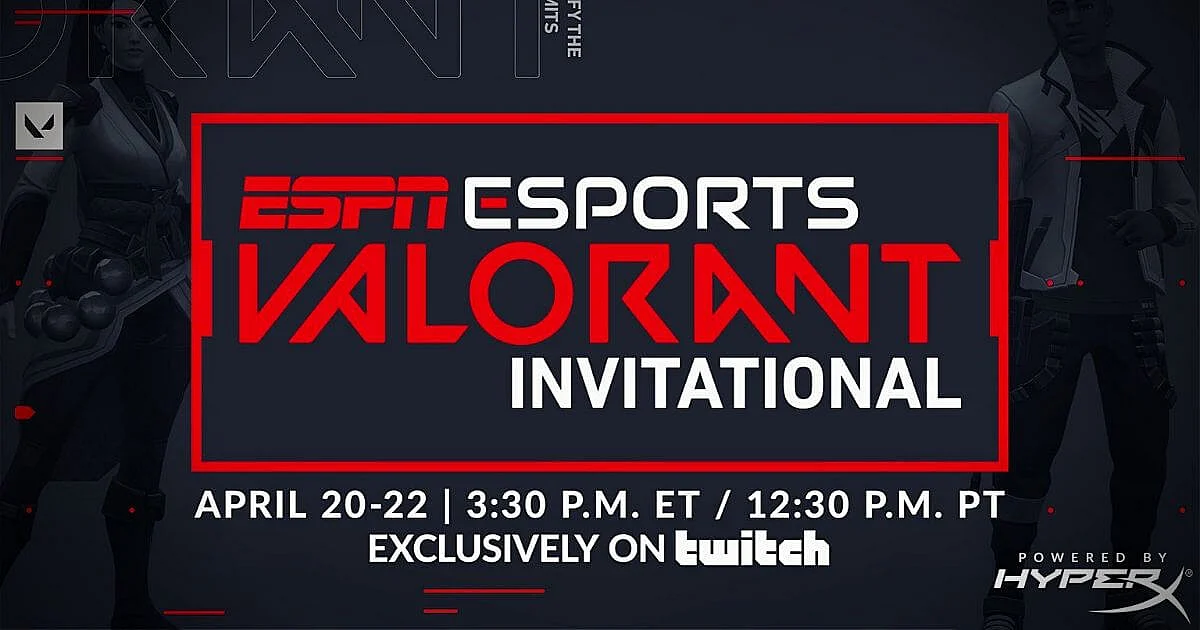 ESPN Esports Announces VALORANT Invitational Consisting of Teams from Different Esport Titles