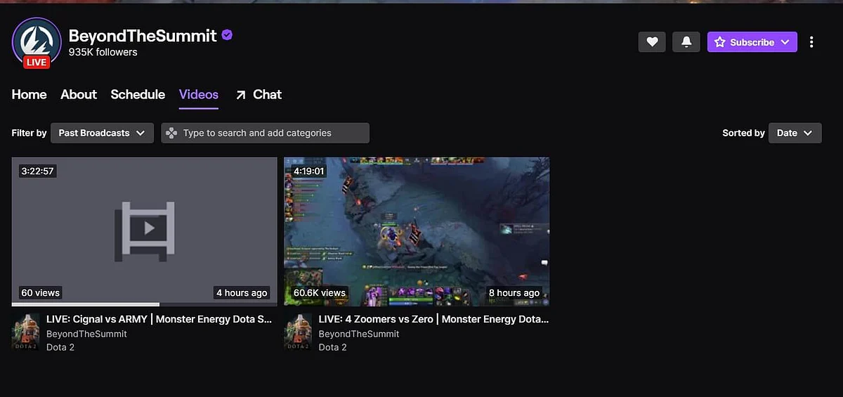 BTS Deletes 50k+ VODs on Twitch Fearing DMCA Strikes