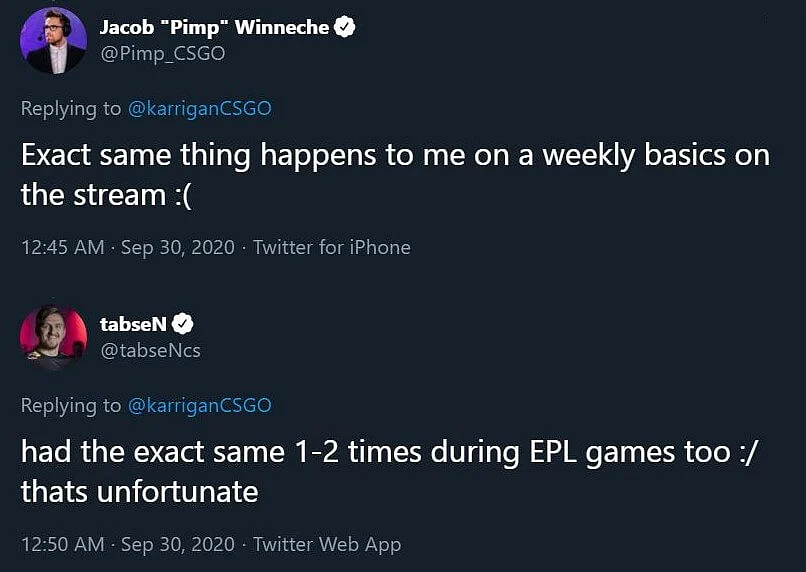 Karrigan Reports CS:GO Freeze Problem - “It happened few times in EPL”