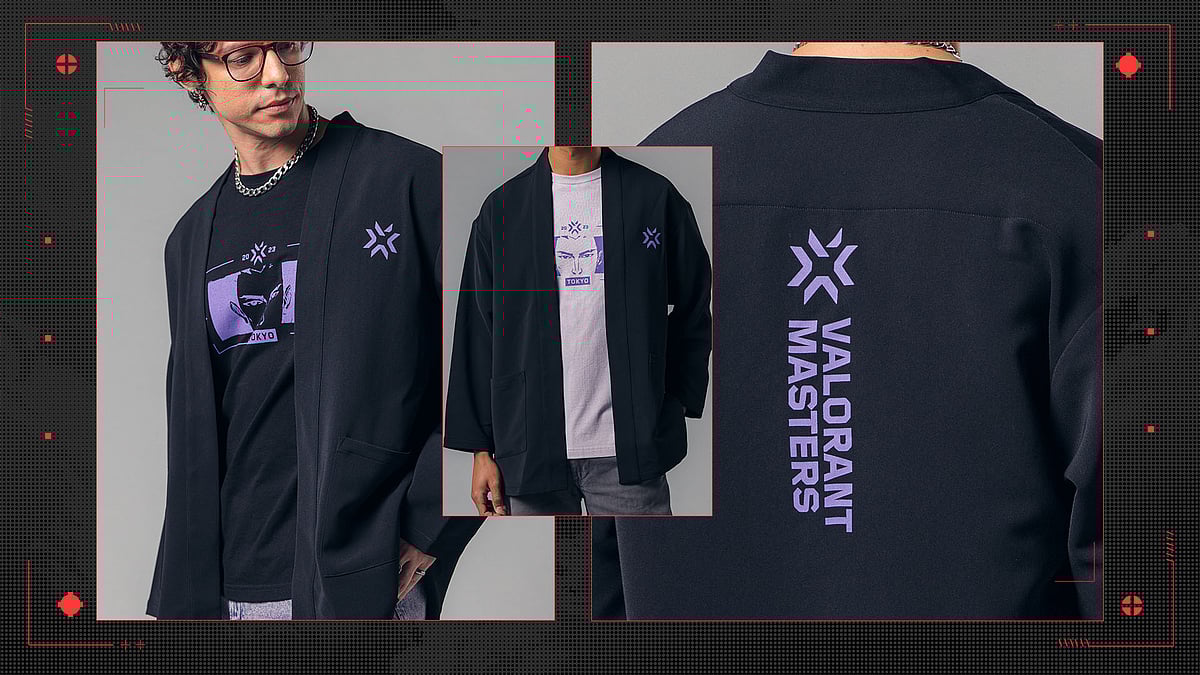 VALORANT VCT会場限定 ロングTシャツ VALORANT Masters 2023 LS T-Shirt Black | Riot Games Store