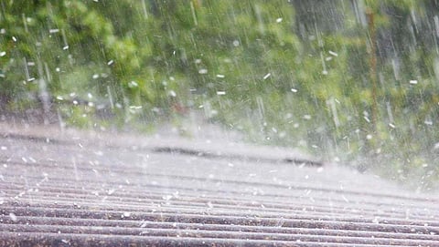 Hail Rain