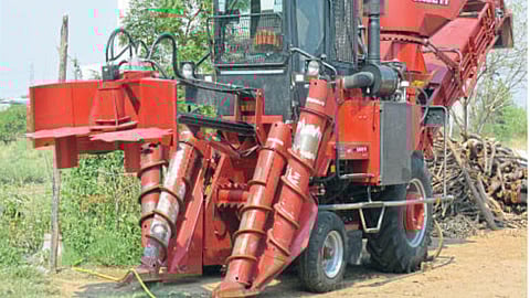 Sugarcane Harvester