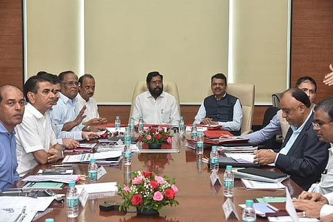 Eknath shinde  meeting