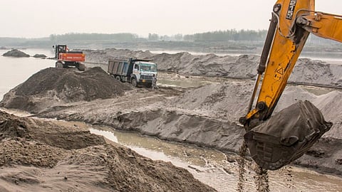 Illegal Sand Excavation