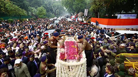 Dr. Manmohan Singh Funeral LIVE