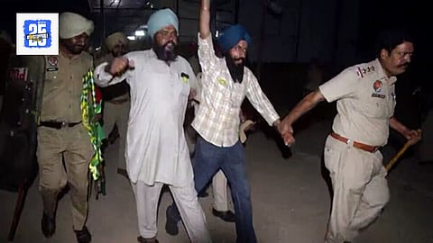 Punjab-Haryana border