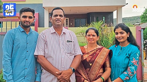 Pandit Wagh and their Family