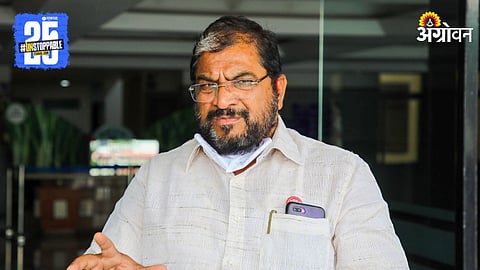 Raju Shetty, President of Swabhimaani Shetkari Sanghatana