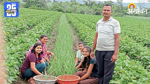 Sugarcane Farming : माजी सैनिकाची आदर्श ऊस शेती  
